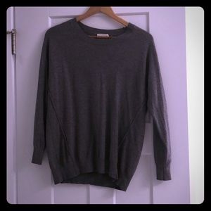 Nordstrom basic grey sweater